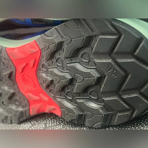 EUC - ASICS Men's Gel-Venture 9 Running Shoes Black/Tuna Blue Size:11.5 Ex-Wide - Picture 14 of 16